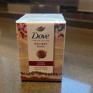 Dove holiday treats sugar cookie beauty bar soap 2 pack
